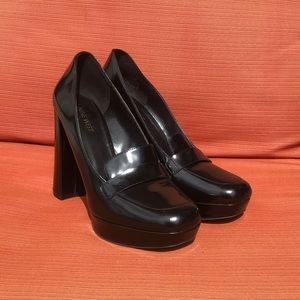 2000’s Nine West Leather Loafer Heels